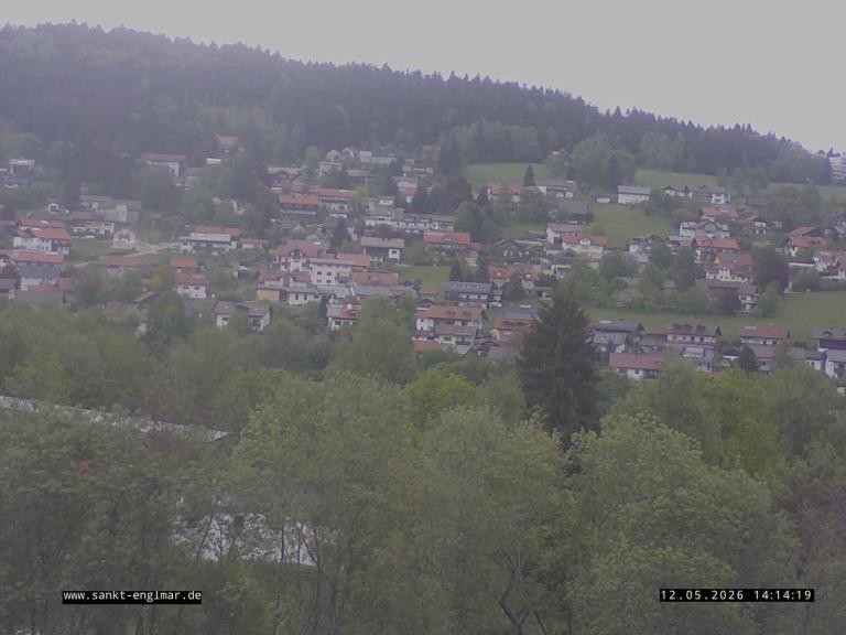 Archived image Webcam Village - Sankt Englmar
