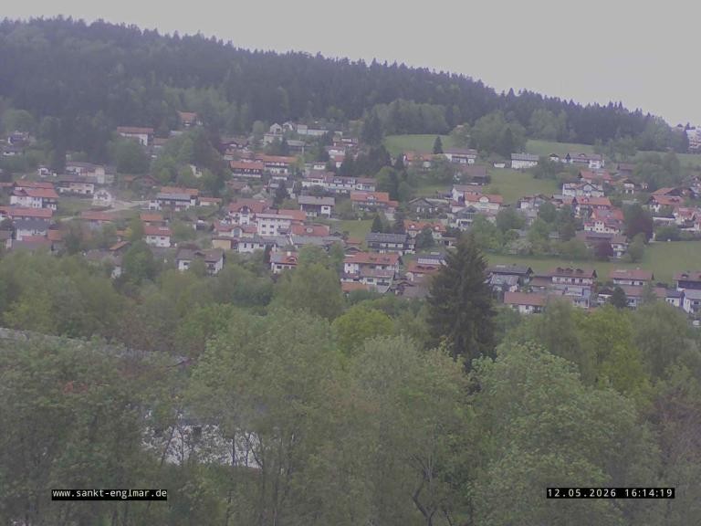 Archived image Webcam Village - Sankt Englmar