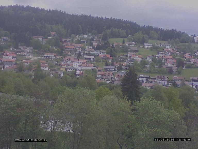 Archived image Webcam Village - Sankt Englmar