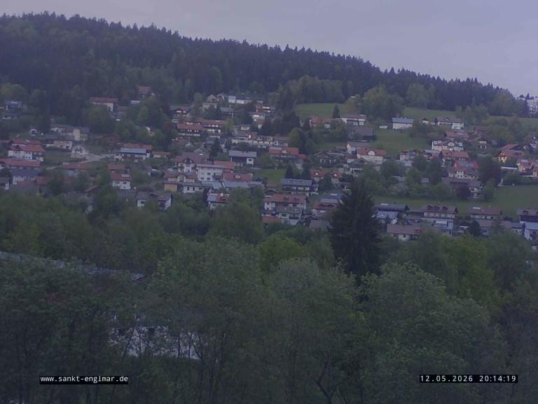 Archived image Webcam Village - Sankt Englmar