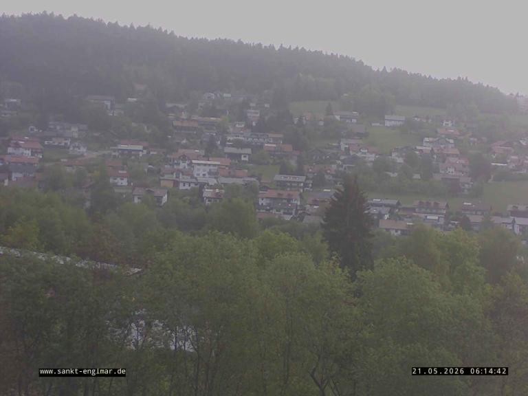 Archived image Webcam Village - Sankt Englmar