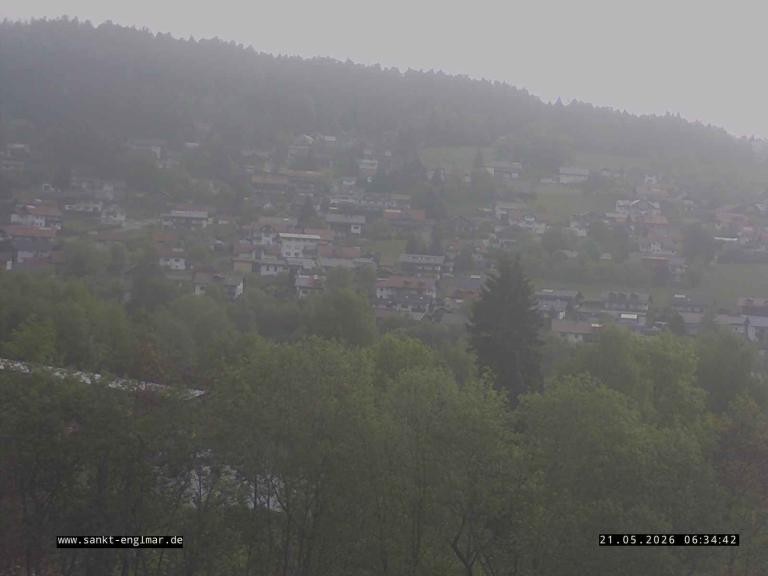 Archived image Webcam Village - Sankt Englmar