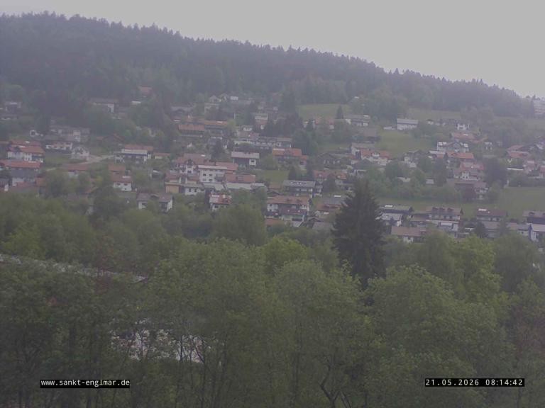Archived image Webcam Village - Sankt Englmar