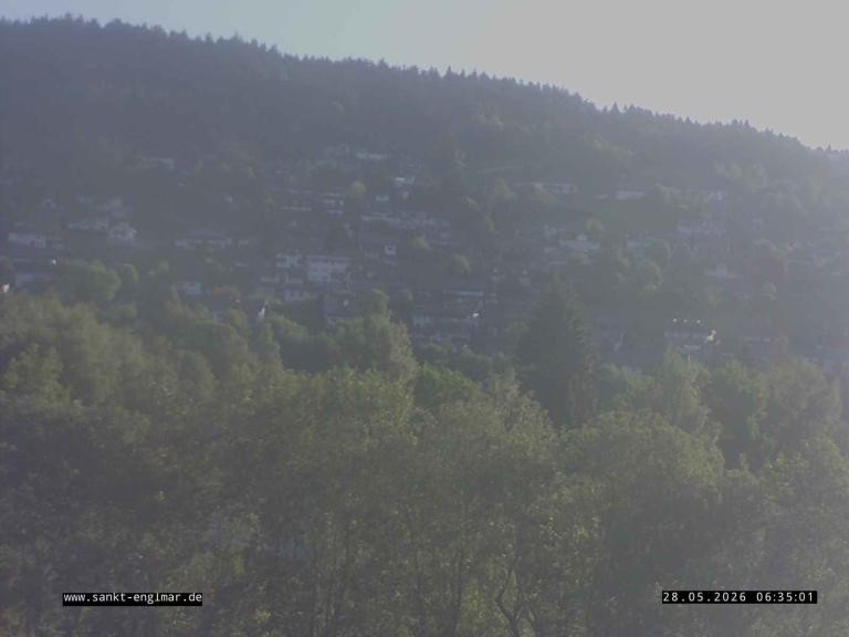 Archiv Foto Webcam Sankt Englmare Ortsblick