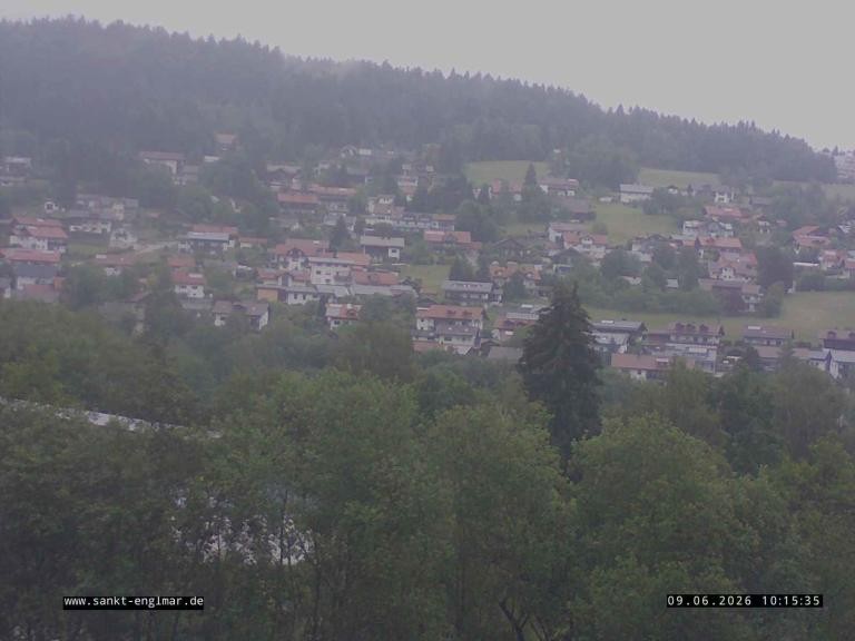 Archiv Foto Webcam Sankt Englmare Ortsblick