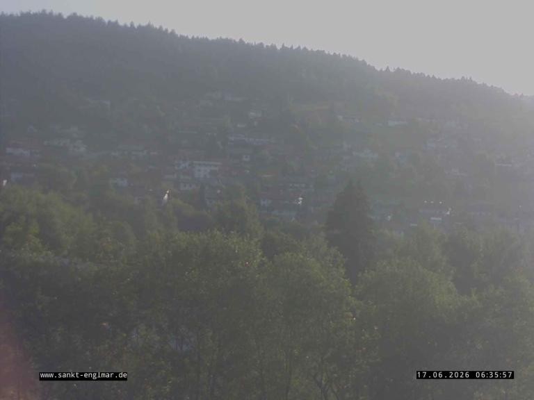 Archiv Foto Webcam Sankt Englmare Ortsblick