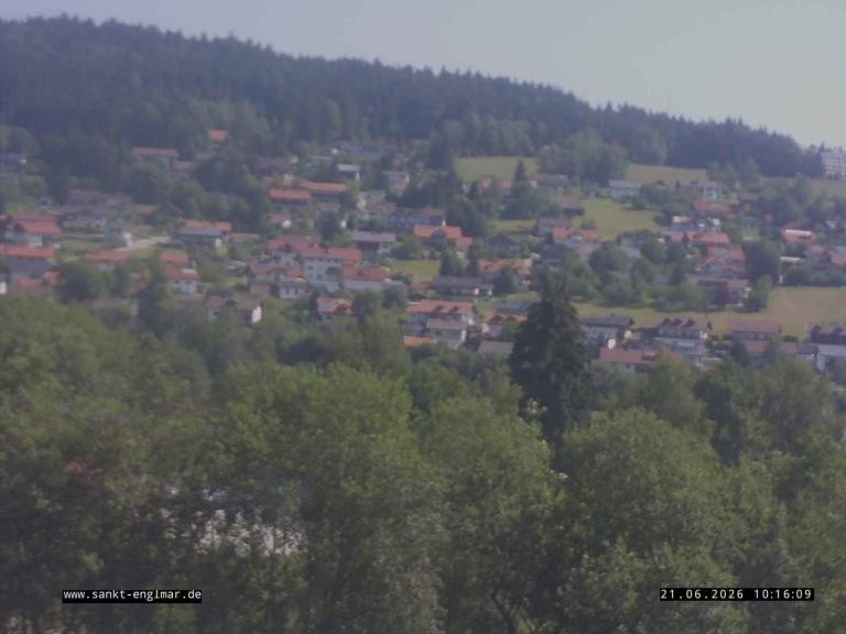 Archived image Webcam Village - Sankt Englmar