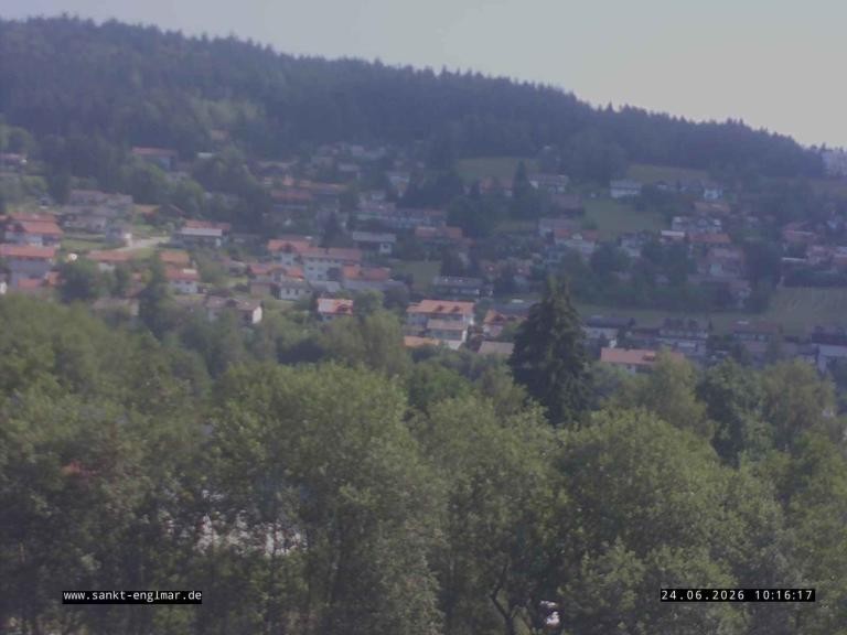 Archiv Foto Webcam Sankt Englmare Ortsblick