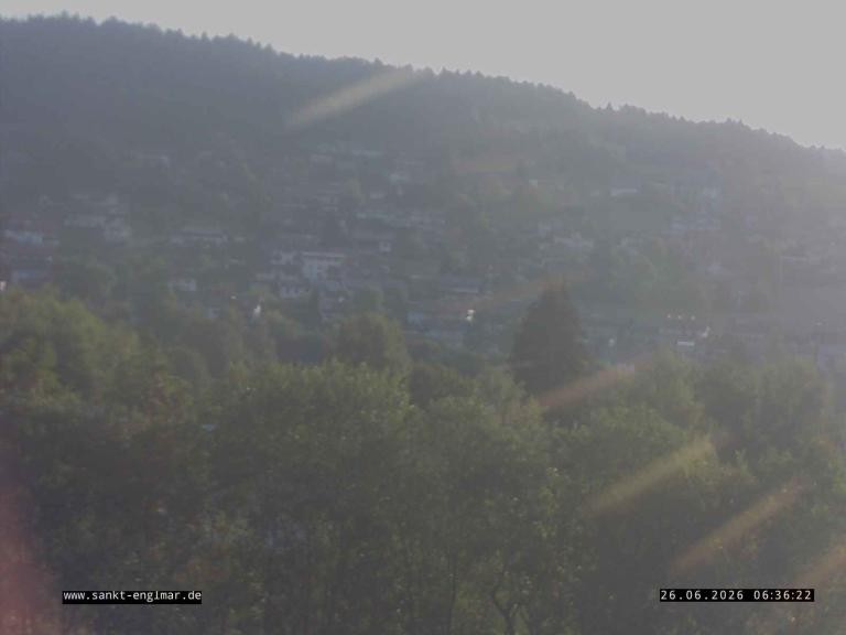 Archiv Foto Webcam Sankt Englmare Ortsblick