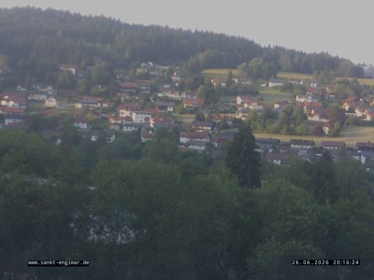 Archiv Foto Webcam Sankt Englmare Ortsblick