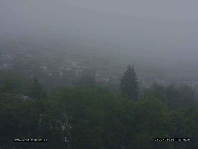 Archiv Foto Webcam Sankt Englmare Ortsblick