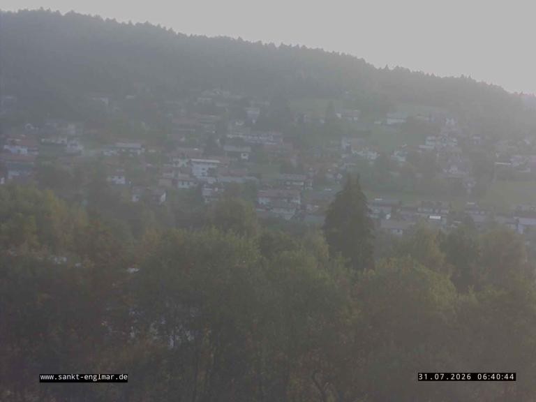 Archiv Foto Webcam Sankt Englmare Ortsblick