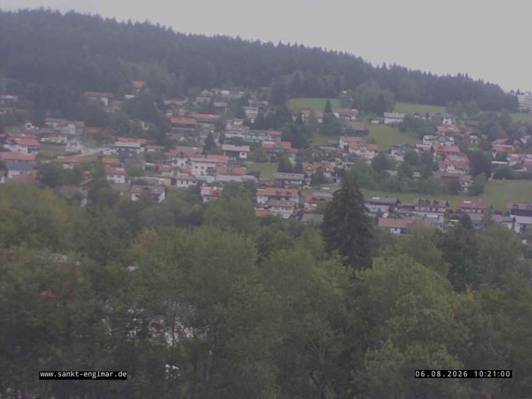 Archiv Foto Webcam Sankt Englmare Ortsblick