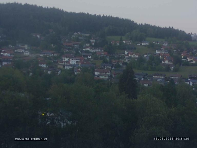 Archiv Foto Webcam Sankt Englmare Ortsblick