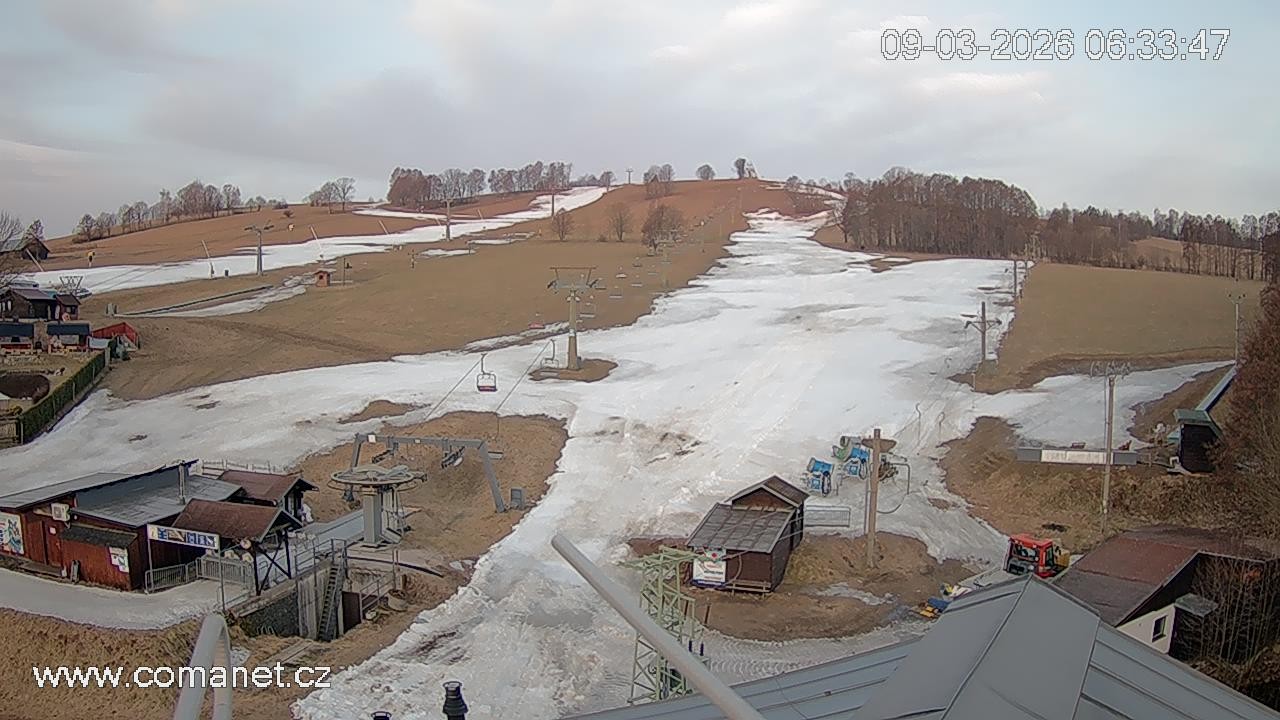 Archived image Webcam Base station Vrchlabí