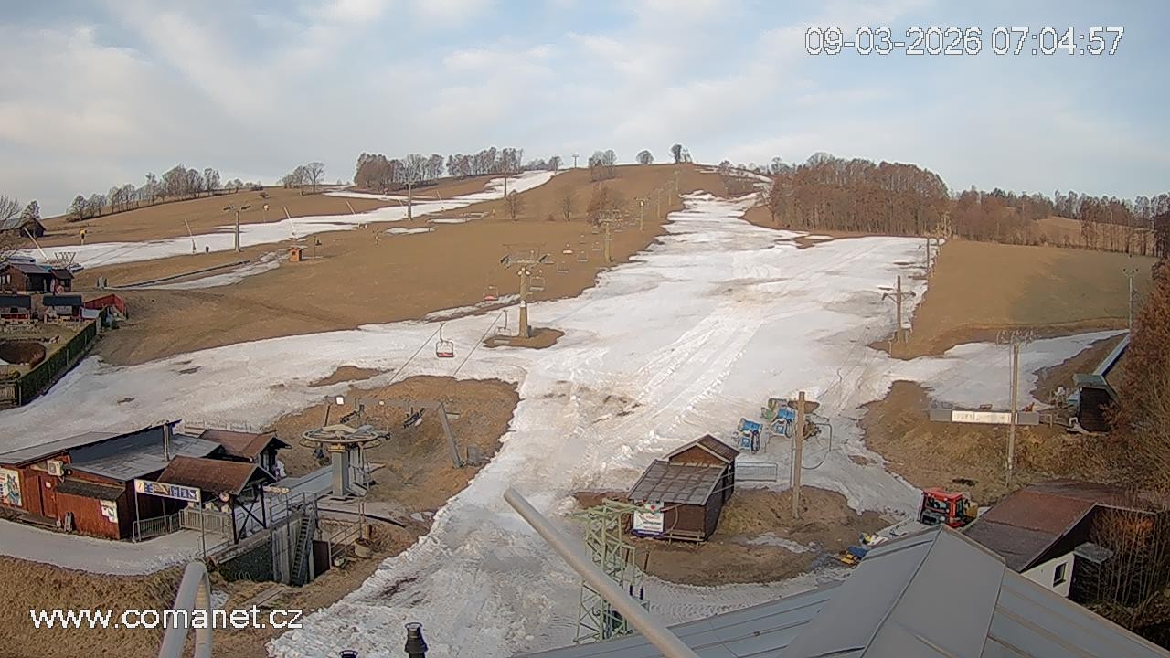 Archived image Webcam Base station Vrchlabí