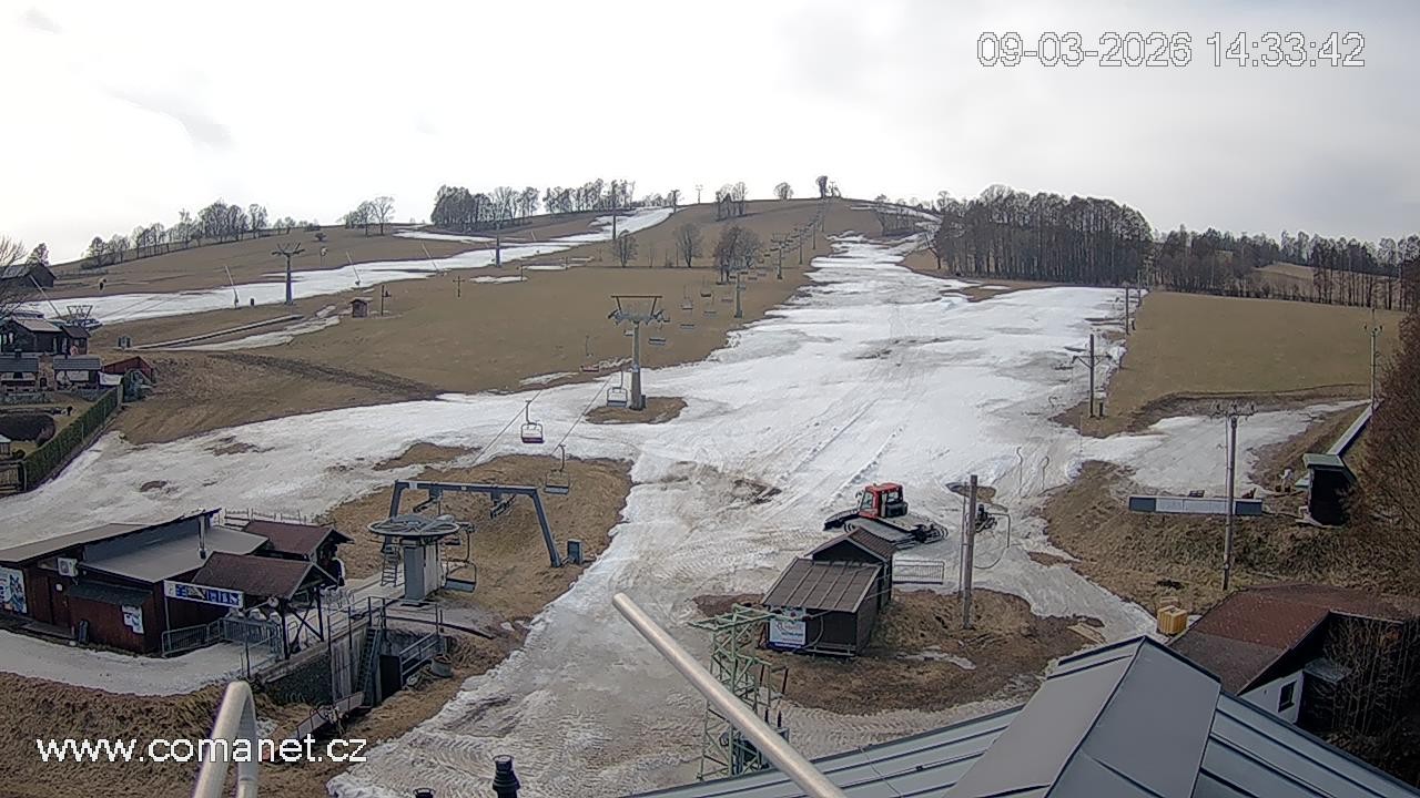 Archived image Webcam Base station Vrchlabí