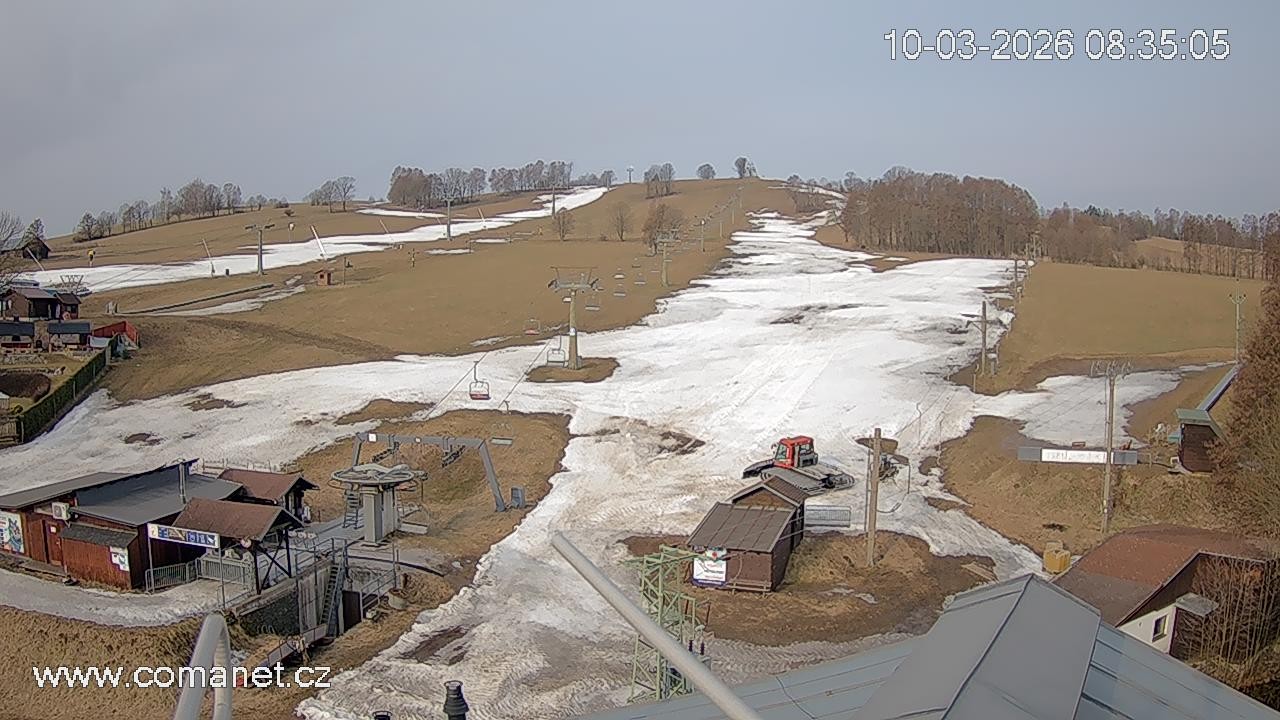 Archived image Webcam Base station Vrchlabí