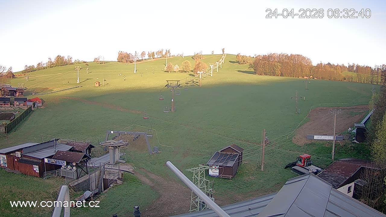 Archived image Webcam Base station Vrchlabí