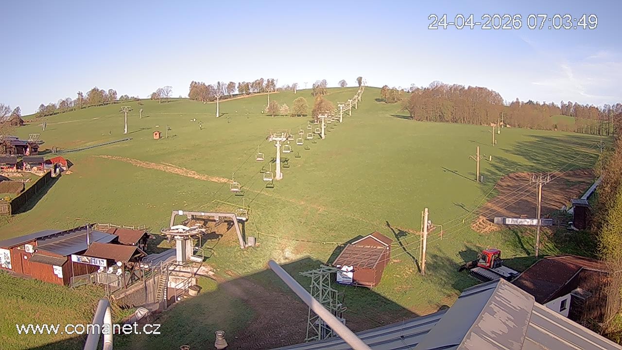 Archived image Webcam Base station Vrchlabí