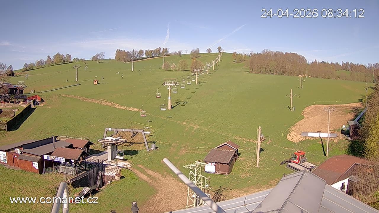 Archived image Webcam Base station Vrchlabí