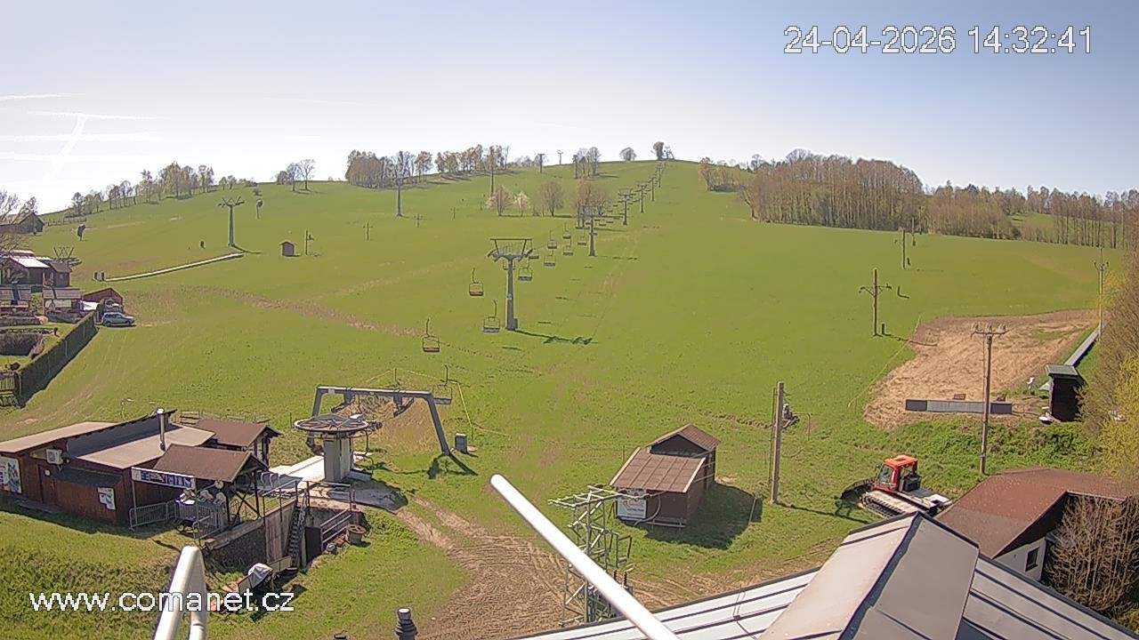 Archived image Webcam Base station Vrchlabí