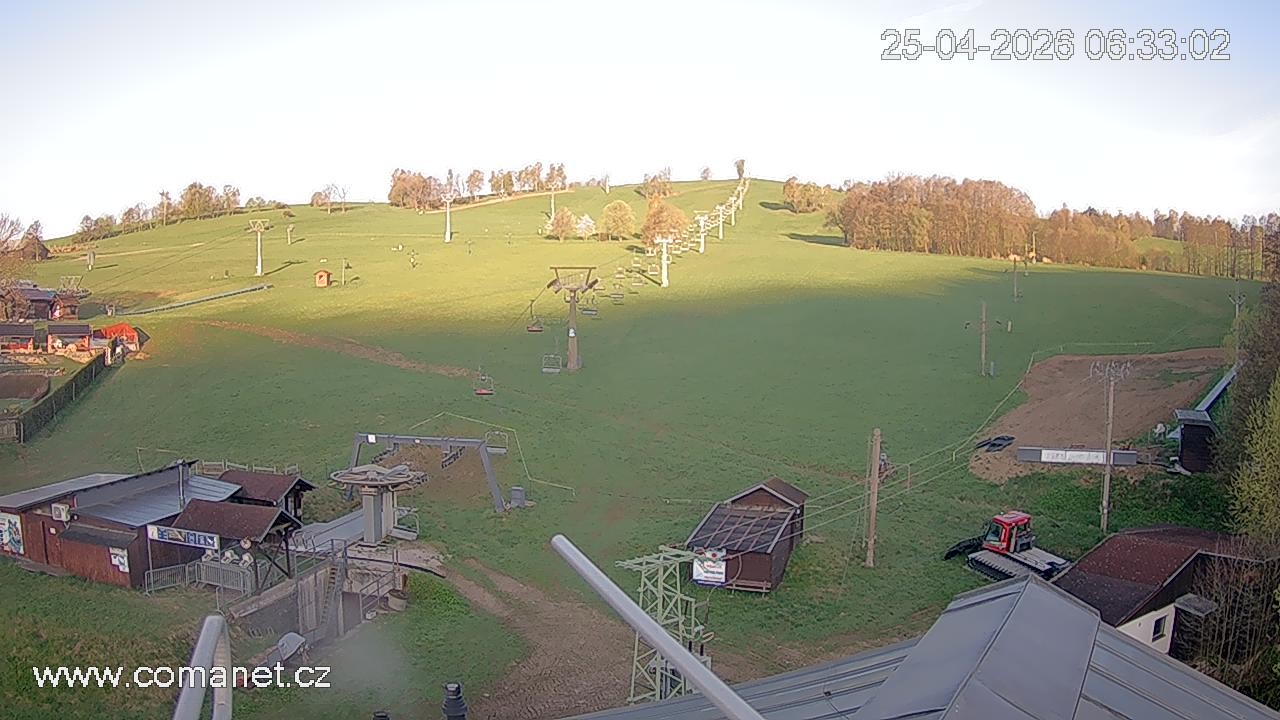 Archived image Webcam Base station Vrchlabí