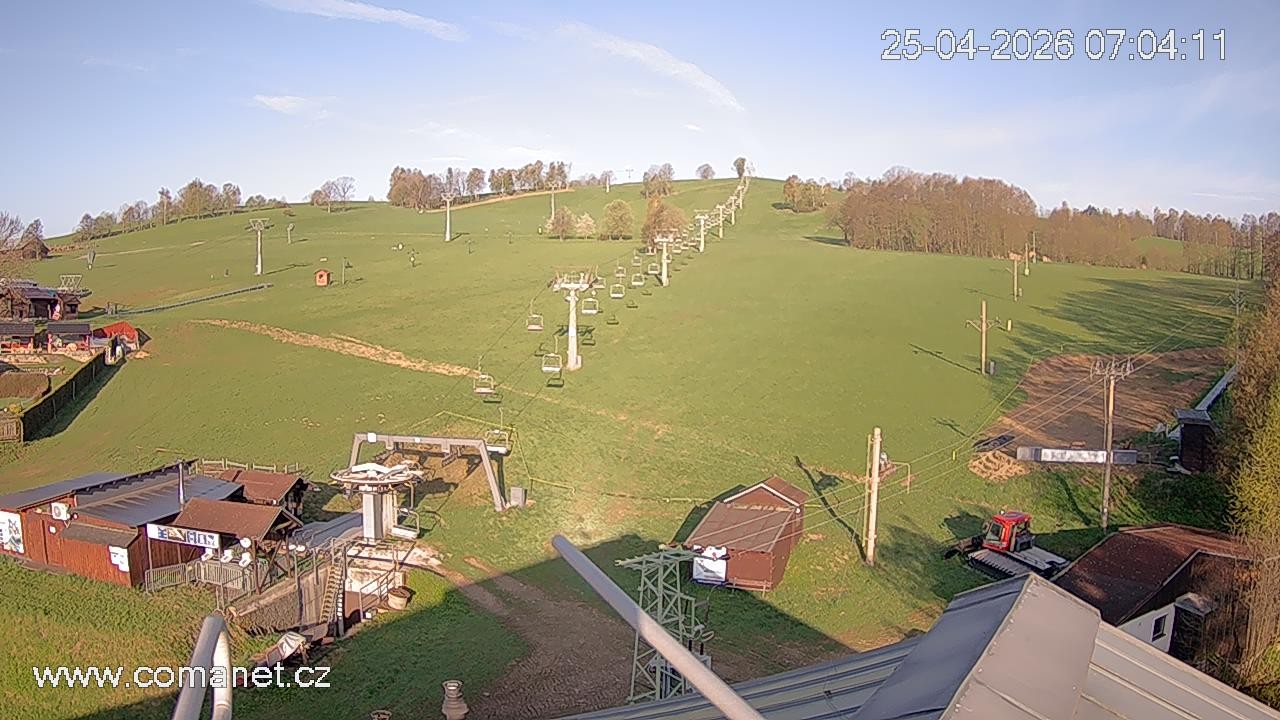 Archived image Webcam Base station Vrchlabí