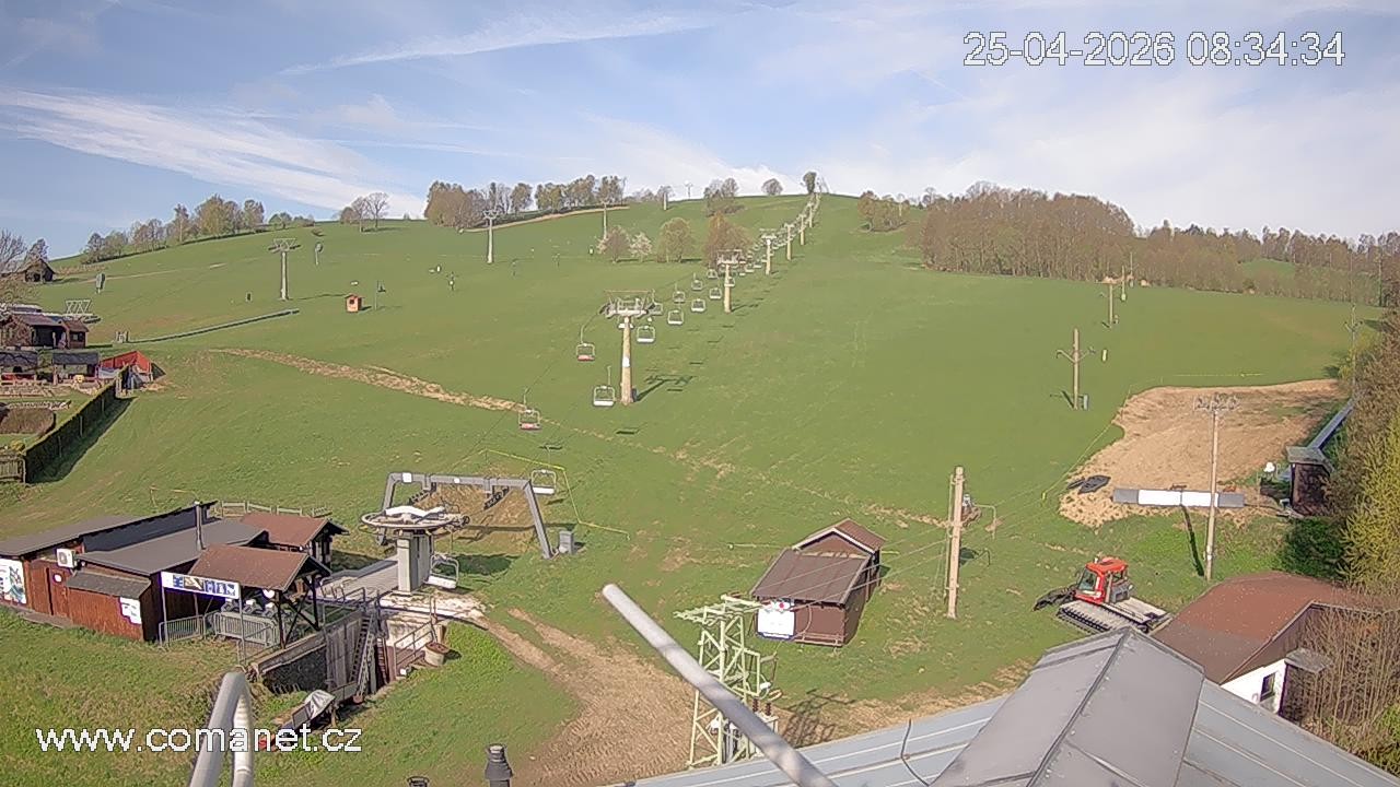 Archived image Webcam Base station Vrchlabí