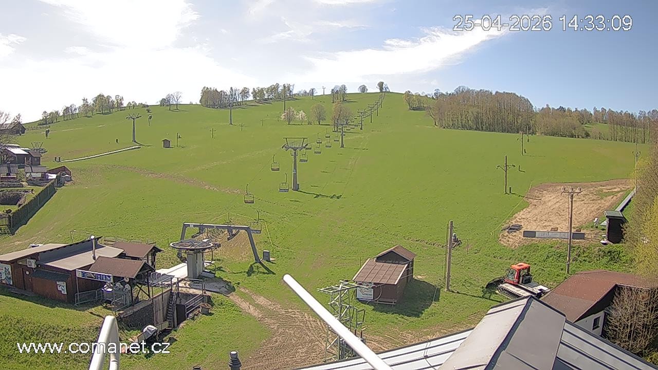 Archived image Webcam Base station Vrchlabí