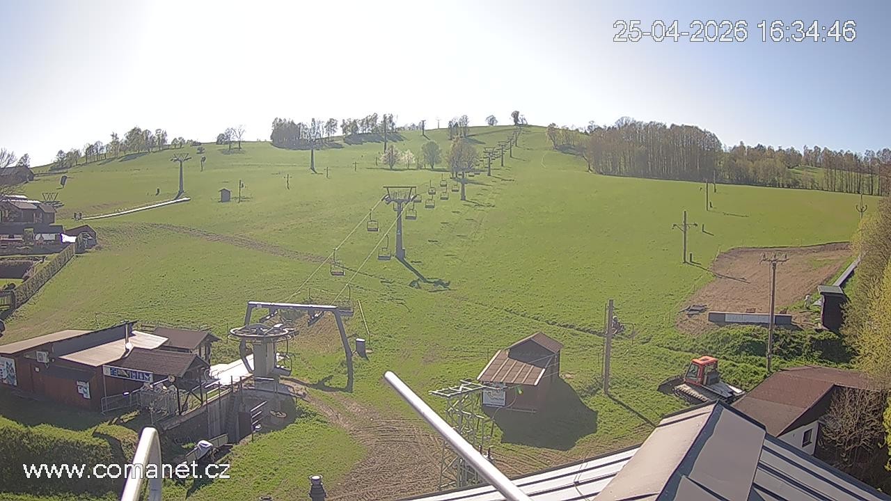 Archived image Webcam Base station Vrchlabí