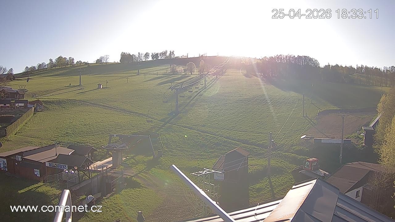 Archived image Webcam Base station Vrchlabí