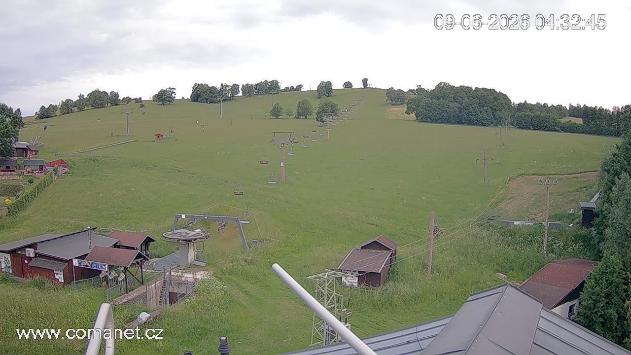 Archived image Webcam Base station Vrchlabí