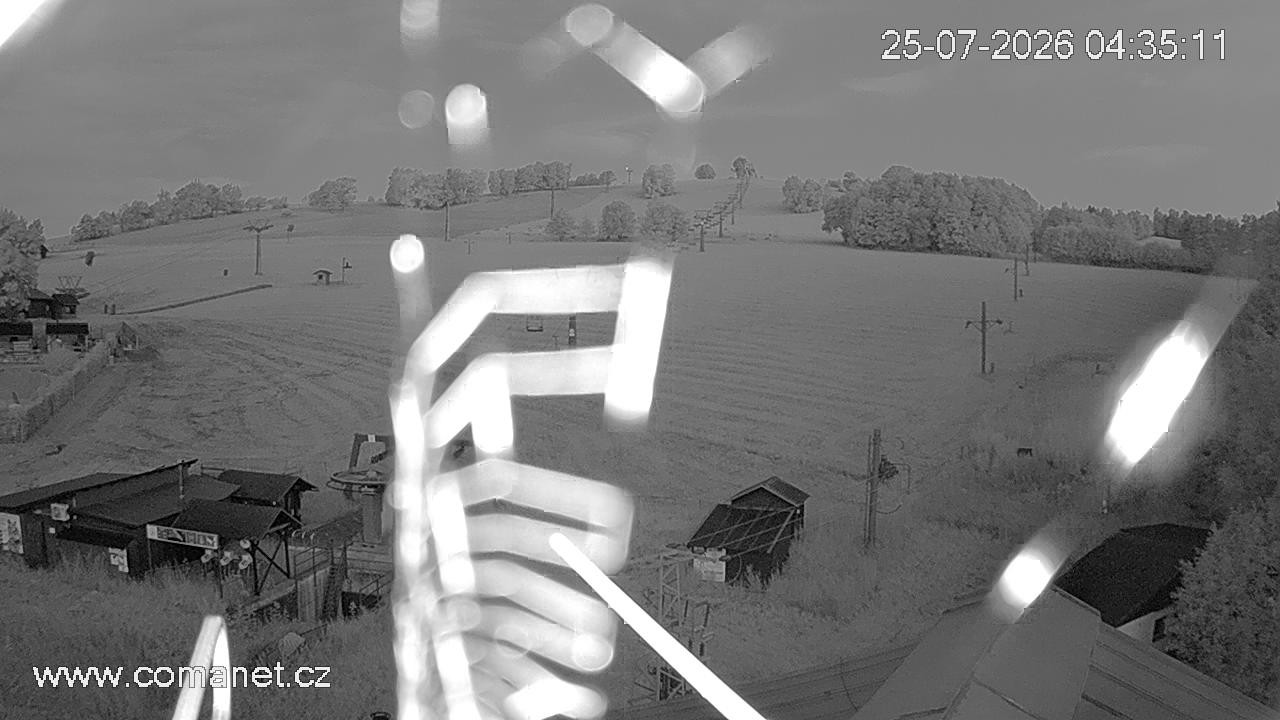 Archived image Webcam Base station Vrchlabí