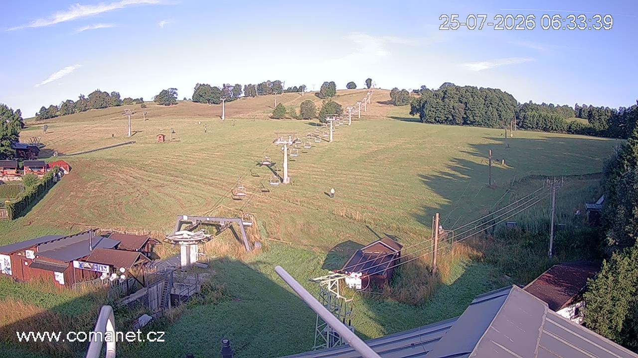 Archived image Webcam Base station Vrchlabí