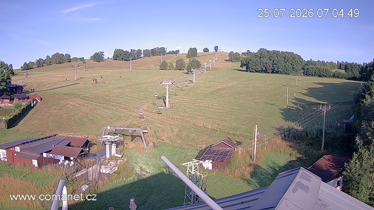 Archived image Webcam Base station Vrchlabí