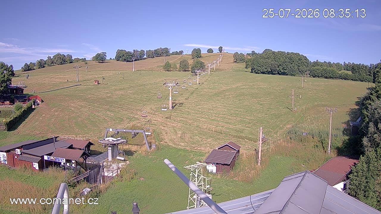 Archived image Webcam Base station Vrchlabí
