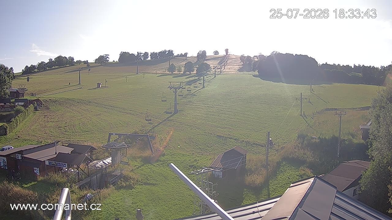 Archived image Webcam Base station Vrchlabí