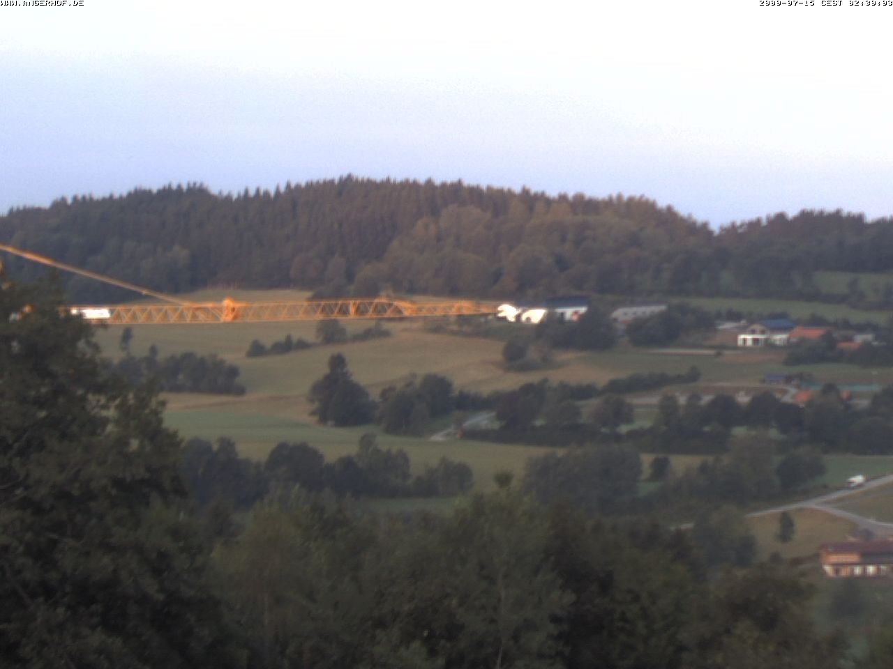 Archived image Webcam Sankt Englmar, Angerhof