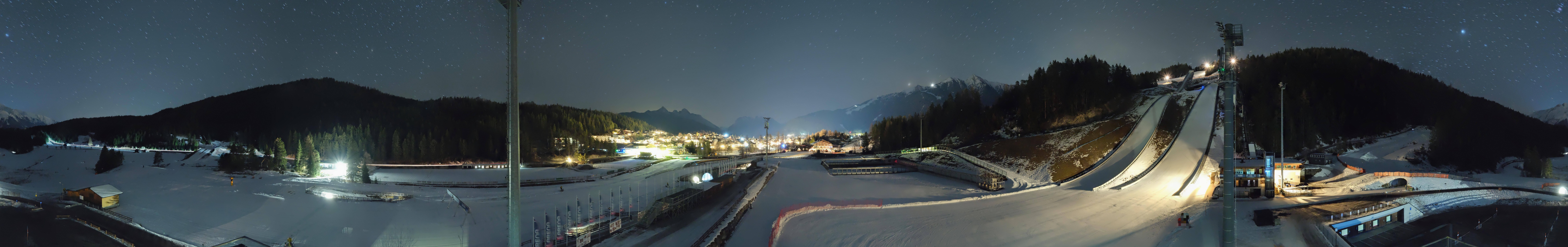 Archiv Foto Webcam Seefeld: Rundblick Casino Arena