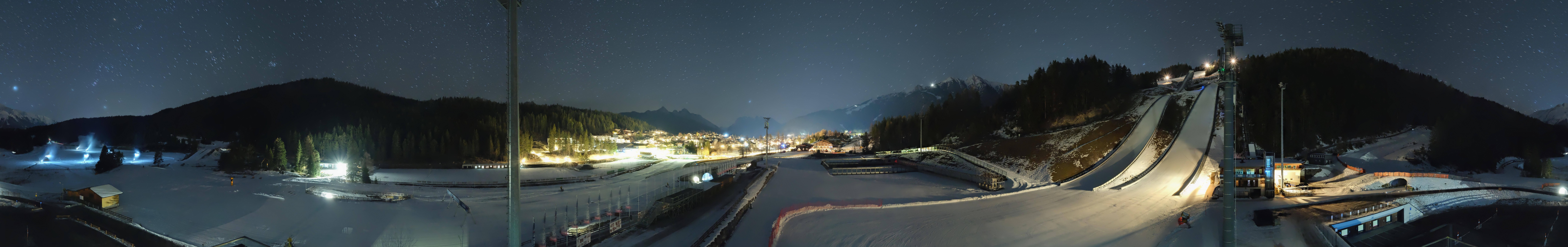 Archiv Foto Webcam Seefeld: Rundblick Casino Arena