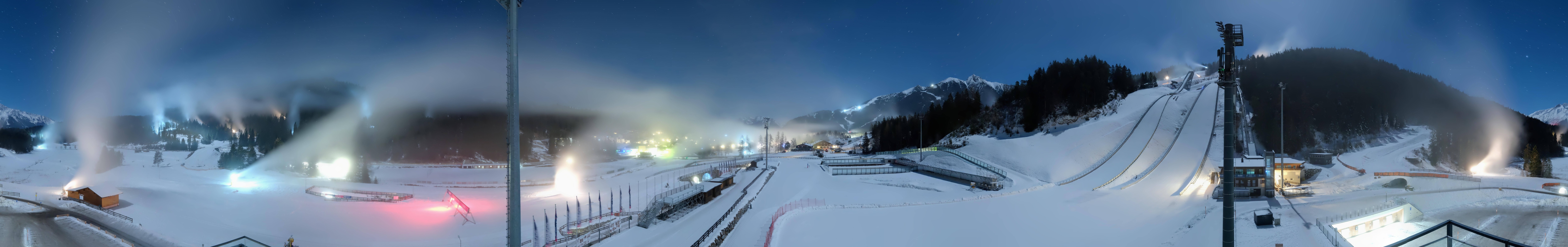 Archiv Foto Webcam Seefeld: Rundblick Casino Arena