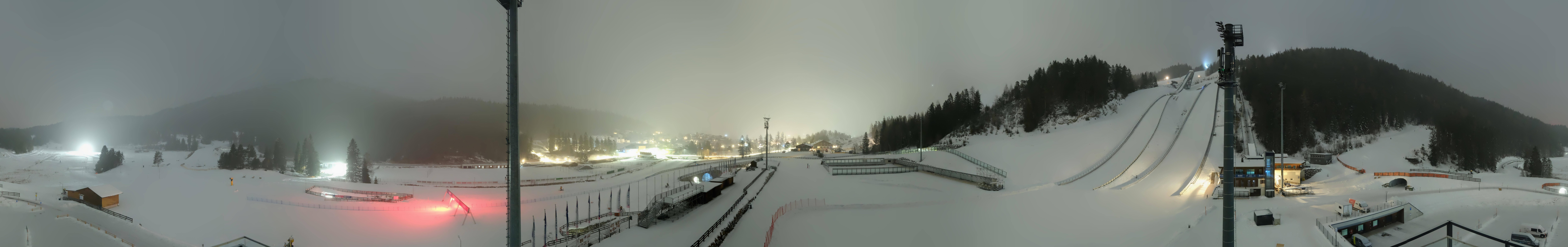 Archiv Foto Webcam Seefeld: Rundblick Casino Arena