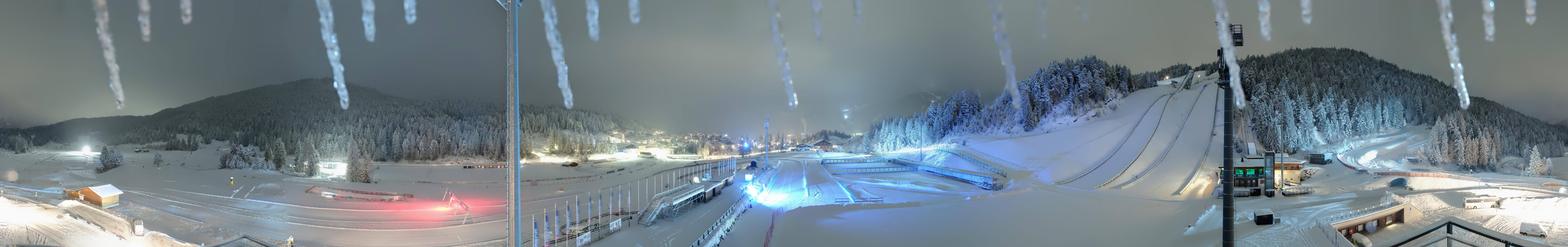 Archiv Foto Webcam Seefeld: Rundblick Casino Arena