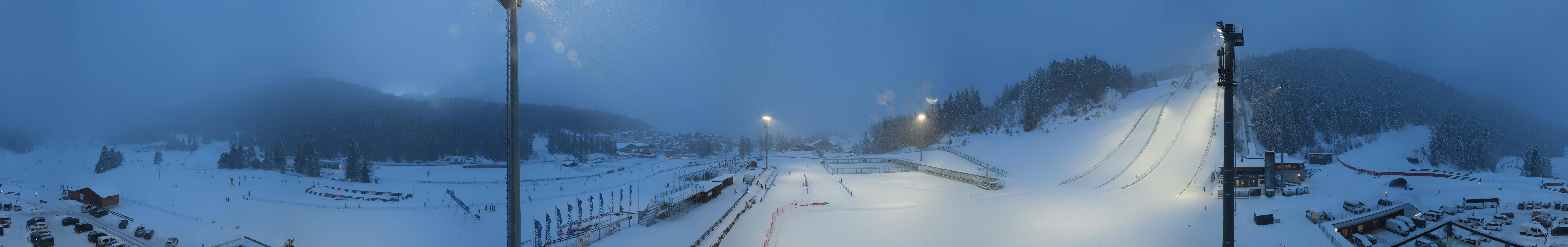 Archived image Webcam Panoramic view Seefeld Casino Arena