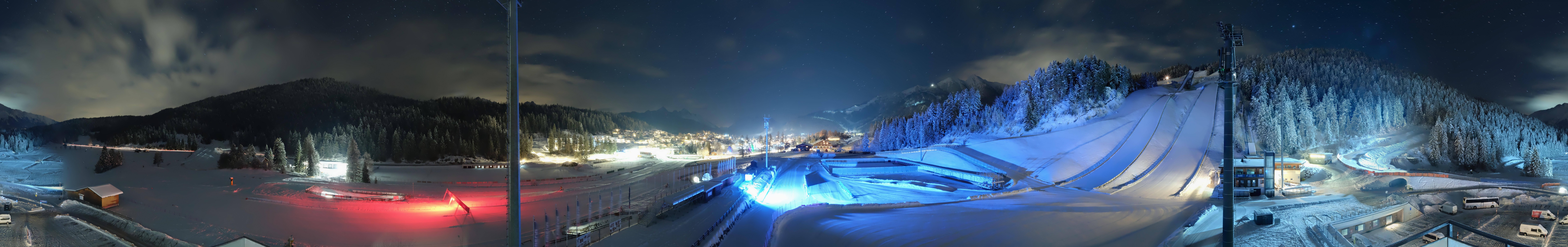 Archiv Foto Webcam Seefeld: Rundblick Casino Arena