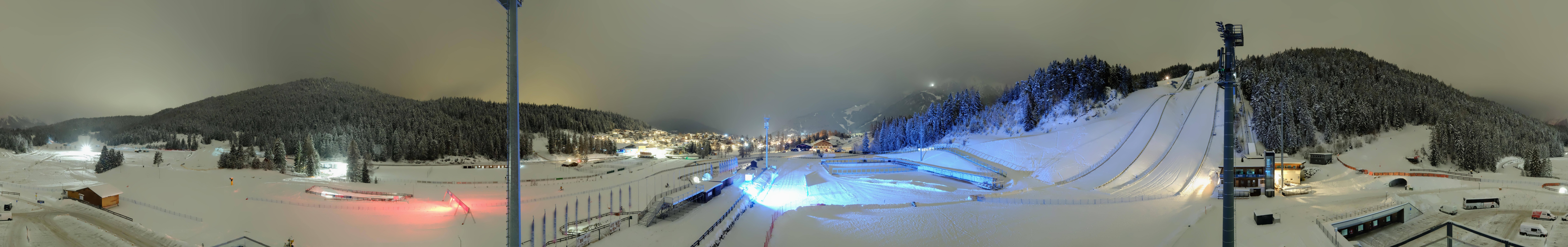 Archiv Foto Webcam Seefeld: Rundblick Casino Arena