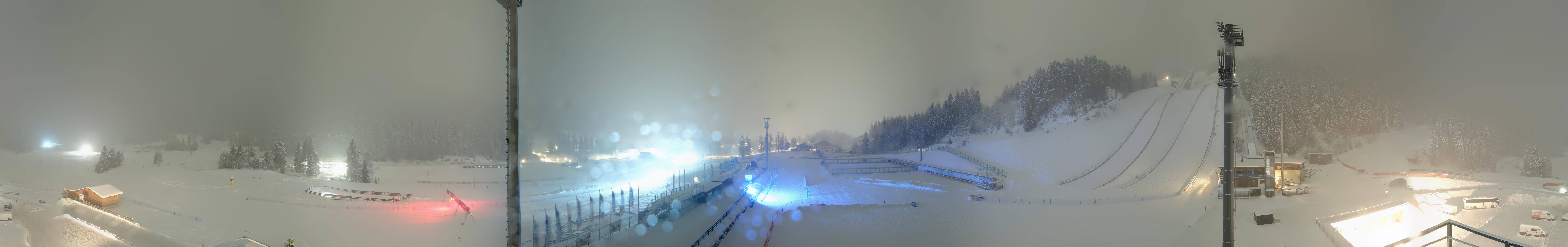 Archiv Foto Webcam Seefeld: Rundblick Casino Arena