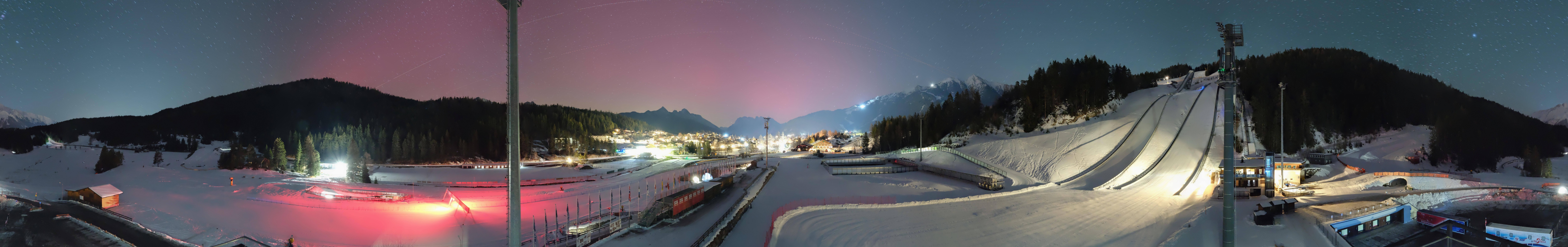 Archiv Foto Webcam Seefeld: Rundblick Casino Arena