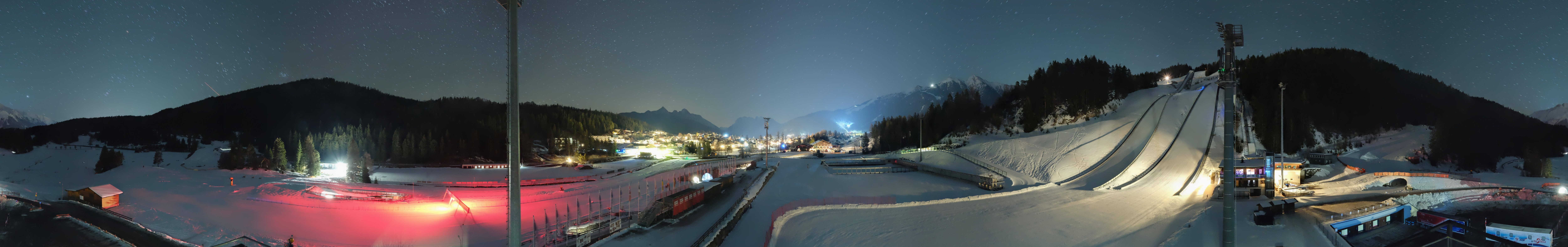 Archiv Foto Webcam Seefeld: Rundblick Casino Arena